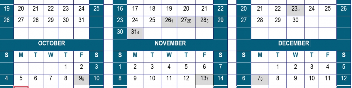 Centre Calendars